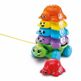 Jouet pour bébé Vtech 17,5 x 11,5 x 24 cm Tortue Arc-en-ciel de Vtech, Formes à trier et à empiler - Réf : S2435813, Prix : 1...