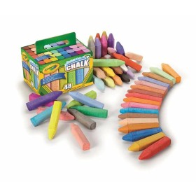 Craies de sol Crayola Maxi Multicouleur Lavable 48 Pièces 17 x 13 x 12 cm de Crayola, Craies - Réf : S2435863, Prix : 13,84 €...