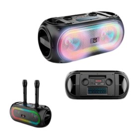 Portable Bluetooth Speakers SQUEAK SQ1001 Black 20 W | Tienda24 - Global Online Shop Tienda24.eu