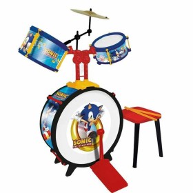 Bateria Musical Sonic Infantil de Sonic, Tambores e percussão - Ref: S2435935, Preço: 38,26 €, Desconto: %