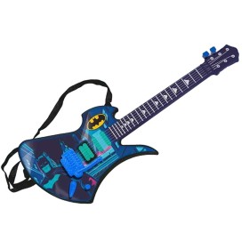 Chitarra da Bambino Batman Elettronica di Batman, Chitarre e strumenti a corda - Rif: S2435980, Prezzo: 29,39 €, Sconto: %