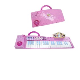 Piano de juguete Disney Princess Electrónico Plegable Rosa de Disney Princess, Pianos y teclados - Ref: S2435989, Precio: 32,...