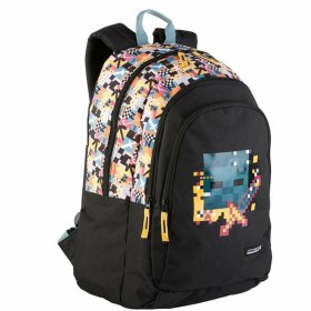 Mochila Escolar Minecraft Pixel Negro 44 x 30 x 20 cm de Minecraft, Mochilas infantiles - Ref: S2436056, Precio: 33,93 €, Des...