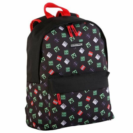 Mochila Escolar Minecraft 42 x 31 x 13,5 cm de Minecraft, Mochilas infantis - Ref: S2436093, Preço: 27,41 €, Desconto: %