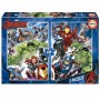 Set di 2 Puzzle The Avengers 100 Pezzi di The Avengers, Puzzle classici - Rif: S2436179, Prezzo: 9,50 €, Sconto: %