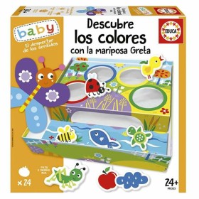 Educational Game Educa Descubre los Colores con La Mariposa Greta (ES) by Educa, Baby dolls - Ref: S2436181, Price: 9,91 €, D...