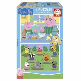 Puzzle Enfant Peppa Pig 25 Pièces de Peppa Pig, Puzzles classiques - Réf : S2436221, Prix : 9,50 €, Remise : %