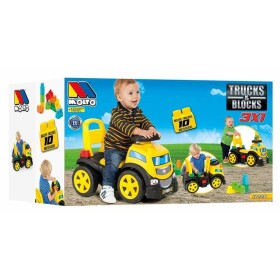 Correpasillos Moltó Trucks and blocks 89 cm de Moltó, Correpasillos y accesorios - Ref: S2436266, Precio: 32,51 €, Descuento: %