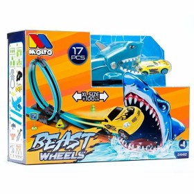 Racetrack Moltó 107 cm Shark 17 Pieces by Moltó, Race Tracks - Ref: S2436439, Price: 10,10 €, Discount: %