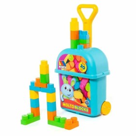 Jeu de construction avec blocs Moltó 20 Pièces Trolley de Moltó, Jeux de construction - Réf : S2436441, Prix : 15,14 €, Remis...