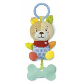 Rattle Cuddly Toy Clementoni Lovely Dog 18 x 25 x 6 cm by Clementoni, Rattles and plush hoops - Ref: S2436491, Price: 9,53 €,...