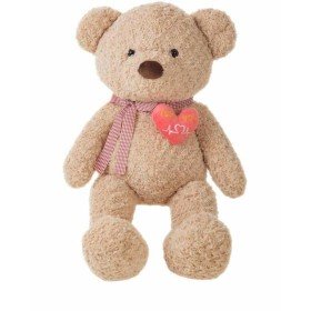 Ours en peluche Old Coeur 95 cm de BigBuy Kids, Animaux et personnages - Réf : S2436600, Prix : 36,80 €, Remise : %