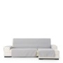 Funda para chaise longue de brazo corto derecho Eysa SILVER Gris claro 100 x 110 x 240 cm de Eysa, Sofás - Ref: D1605679, Pre...