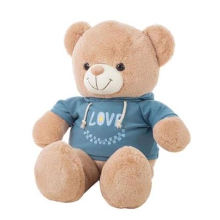 Ours en peluche Mifi Love Chemisette 80 cm de BigBuy Kids, Animaux et personnages - Réf : S2436611, Prix : 25,40 €, Remise : %