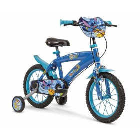 Vélo pour Enfants Toimsa Stitch Bleu 14" de Toimsa, Vélos enfants - Réf : S2436706, Prix : 129,17 €, Remise : %