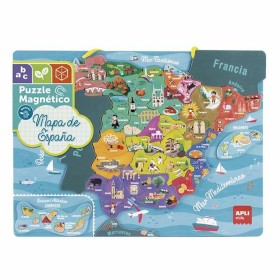 Puzzle Apli Espagne Magnétique 50 Pièces de Apli, Puzzles classiques - Réf : S2436774, Prix : 16,77 €, Remise : %