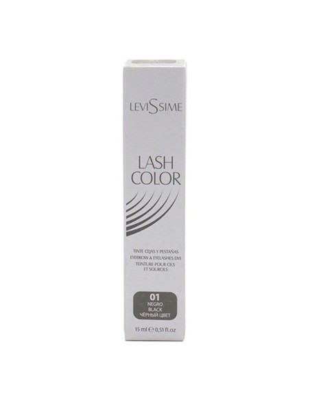 Eyelash Dye Levissime 01 Black (15 ml) | Tienda24 Tienda24.eu