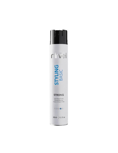 Laque de Fixation Forte Styling Basic Nirvel (400 ml) | Tienda24 Tienda24.eu