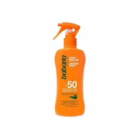 Crème Solaire pour le Corps en Spray Babaria Spf 50 200 ml de Babaria, Activateurs et accélérateurs de bronzage - Réf : S2436...