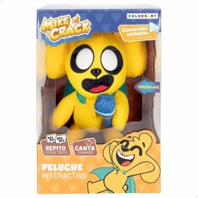 Peluche sonore Mikecrack Jaune 29 cm de Mikecrack, Animaux et personnages - Réf : S2437052, Prix : 24,60 €, Remise : %