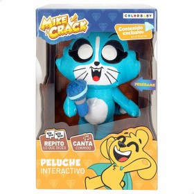 Peluche con Sonido Mikecrack Akela 25 cm Azul de Mikecrack, Animales y figuras - Ref: S2437053, Precio: 24,01 €, Descuento: %