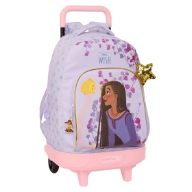 School Rucksack with Wheels Wish Lilac 33 x 45 x 22 cm by Wish, Children's Backpacks - Ref: S2438007, Price: 58,47 €, Discoun...