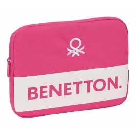 Housse d'ordinateur portable Benetton Rose Fuchsia 31 x 23 x 2 cm de Benetton, Sacs et housses pour ordinateurs portables et ...