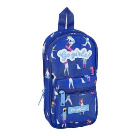 Mochila com Estojo BlackFit8 Go Girls Azul (33 Peç