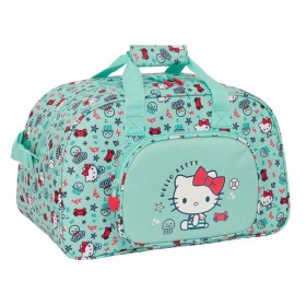 Bolsa de Deporte Hello Kitty Sea lovers Turquesa 40 x 24 x 23 cm Infantil de Hello Kitty, Bolsas de deporte infantiles - Ref:...