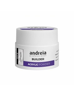 Smalto acrilico Professional Builder Acrylic Powder Polvos Andreia Professional Builder Bianco (35 g) da Andreia, Unghie fint...