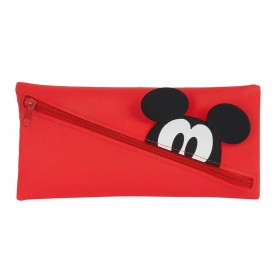 Necessaire Disney Faces Rosso 22 x 11 x 1 cm Silicone di Disney, Porta penne - Rif: S2441217, Prezzo: 9,43 €, Sconto: %