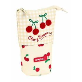 Fourre-tout Safta Cherry Beige 19 x 6 cm de Safta, Trousses - Réf : S2441245, Prix : 10,08 €, Remise : %