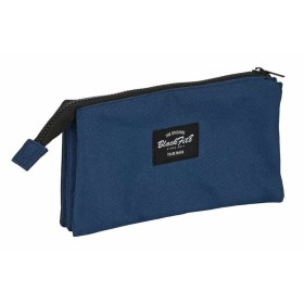 Portaoggetti Triplo BlackFit8 Urban Nero Blu Marino 22 x 12 x 3 cm Riciclato di BlackFit8, Porta penne - Rif: S2441259, Prezz...