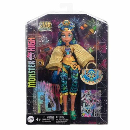 Bambola Monster High Cleo De Nile di Monster High, Bambole Fashion - Rif: S2441429, Prezzo: 31,97 €, Sconto: %