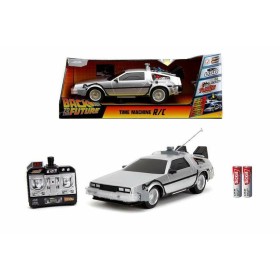 Fahrzeug Fernsteuerung Back to the Future Delorean Silberfarben 1:16 von Back to the Future, Fahrzeuge - Ref: S2441974, Preis...