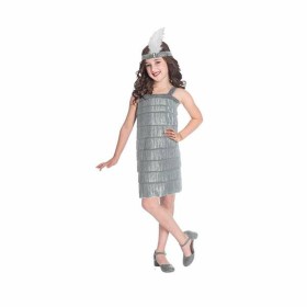 Costume for Children Silver Flapper 6-8 Years Silver (2 Pieces) by BigBuy Carnival, Kids & Toddlers - Ref: S2442183, Price: 2...