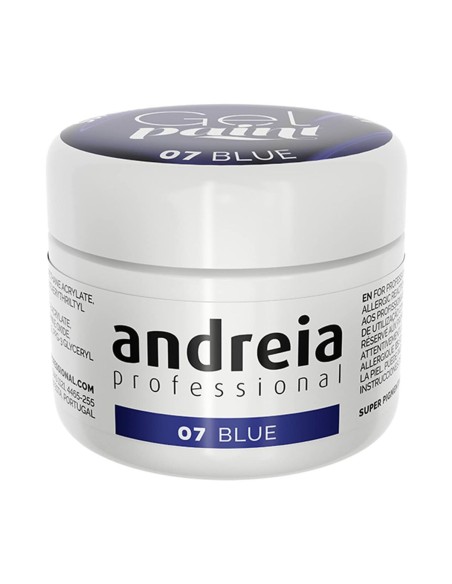 Smalto per unghie in gel Andreia Gel Paint 4 ml Azzurro Nº 07 da Andreia, Smalti in gel - Ref: S4259445, Precio: 13,99 €, Des...