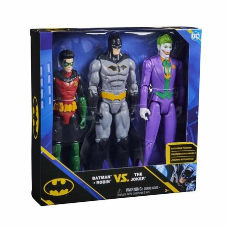 Conjunto de Figuras Batman 30 cm 3 Unidades de Batman, Bonecos e figuras de ação - Ref: S2442316, Preço: 32,02 €, Desconto: %