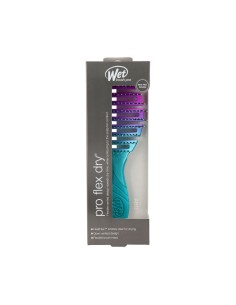 Detangling Hairbrush The Wet Brush Custom Care Purple Fine hair | Tienda24 Tienda24.eu