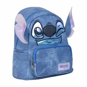 School Bag Stitch 22 x 25,5 x 11,4 cm by Stitch, Children's Backpacks - Ref: S2443408, Price: 28,66 €, Discount: %