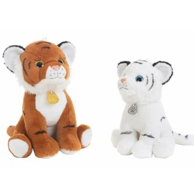 Fluffy toy Tiger 35 cm by BigBuy Fun, Animals and figures - Ref: S2443655, Price: 12,16 €, Discount: %