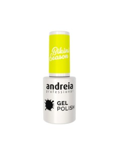 Verniz de unhas em gel Andreia Gel Spider 4 ml Neon Amarelo | Tienda24 Tienda24.eu