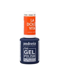 Gel nail polish Andreia Gel Polish 10,5 ml Dark pink | Tienda24 Tienda24.eu