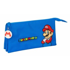 Dreifaches Mehrzweck-Etui Super Mario Play von Super Mario, Federmäppchen - Ref: S2444330, Preis: 12,40 €, Rabatt: %