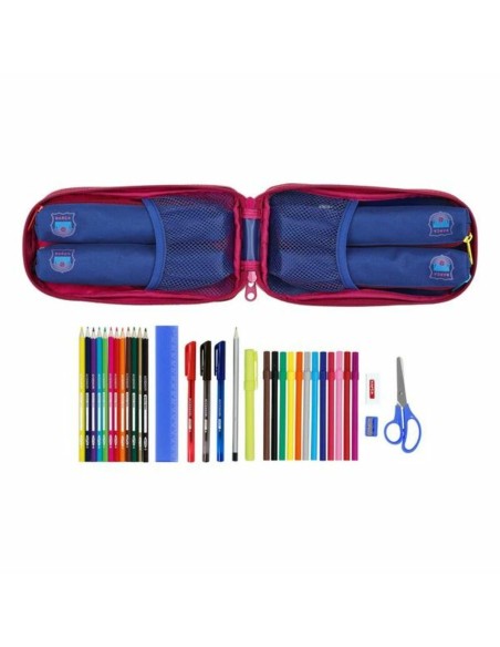 Plumier Mochila F.C. Barcelona 12 x 23 x 5 cm (33 Piezas) | Tienda24 Tienda24.eu