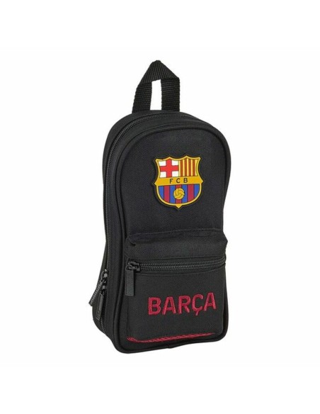 Rucksack mit Federtaschen F.C. Barcelona Schwarz 12 x 23 x 5 cm | Tienda24 Tienda24.eu