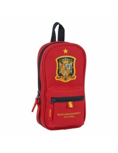 Astuccio Zaino RFEF M747 Rosso 12 x 23 x 5 cm (33 Pezzi) da Real Federación Española de Fútbol, Porta penne - Ref: S4300449, ...