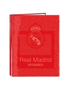 Carpeta de anillas Real Madrid C.F. A4 (26.5 x 33 x 4 cm) de Real Madrid C.F., Archivadores - Ref: S4300601, Precio: €6.91, D...