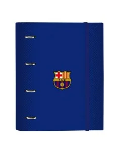 Raccoglitore ad anelli F.C. Barcelona 512029666 Rosso Granato Blu Marino (27 x 32 x 3.5 cm) da F.C. Barcelona, Armadi schedar...