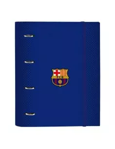 Carpeta de anillas F.C. Barcelona 512029666 Granate Azul marino (27 x 32 x 3.5 cm) de F.C. Barcelona, Archivadores - Ref: S43...